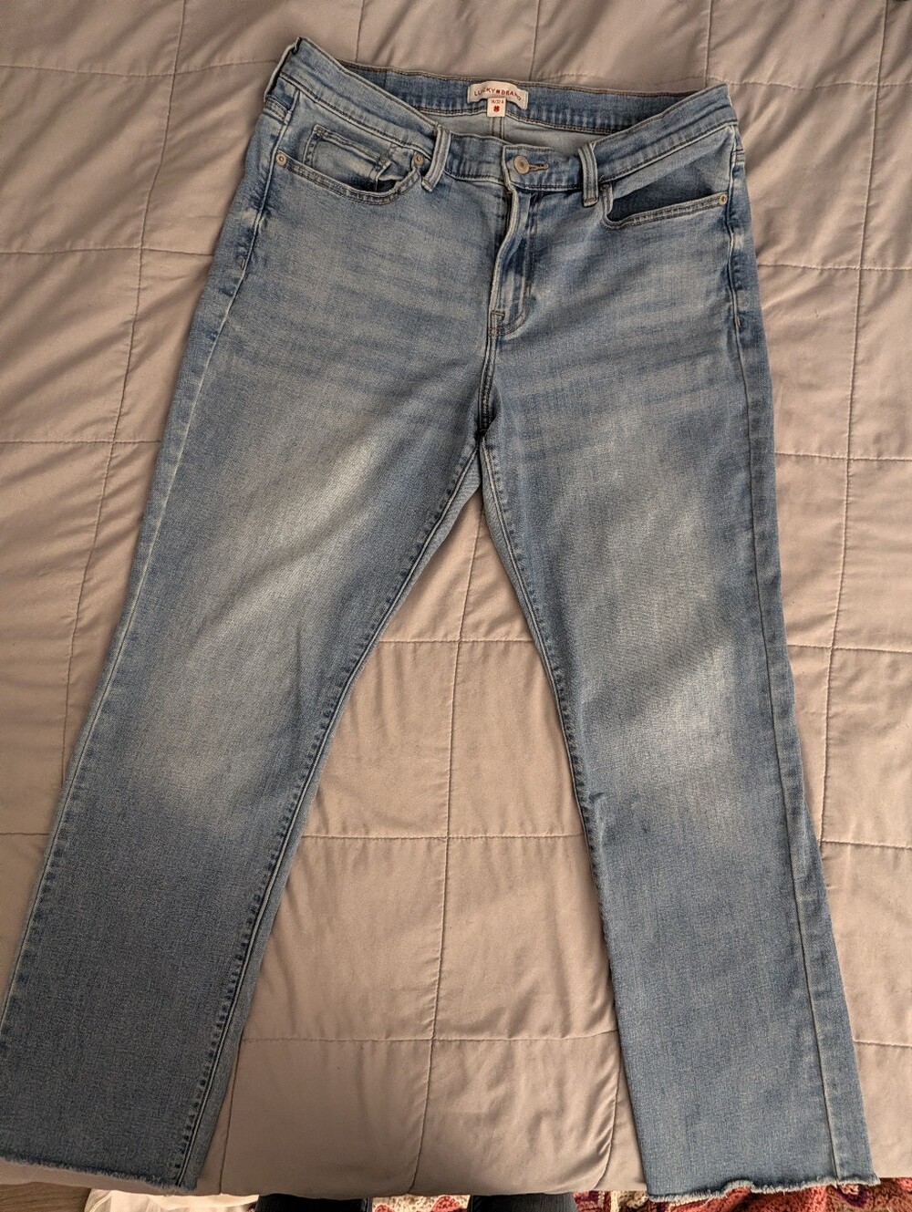 Lucky Brand Light Blue Ankle Jeans